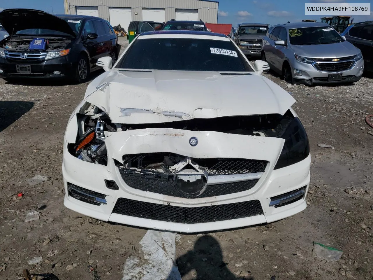 2015 Mercedes-Benz Slk 250 VIN: WDDPK4HA9FF108769 Lot: 73555144