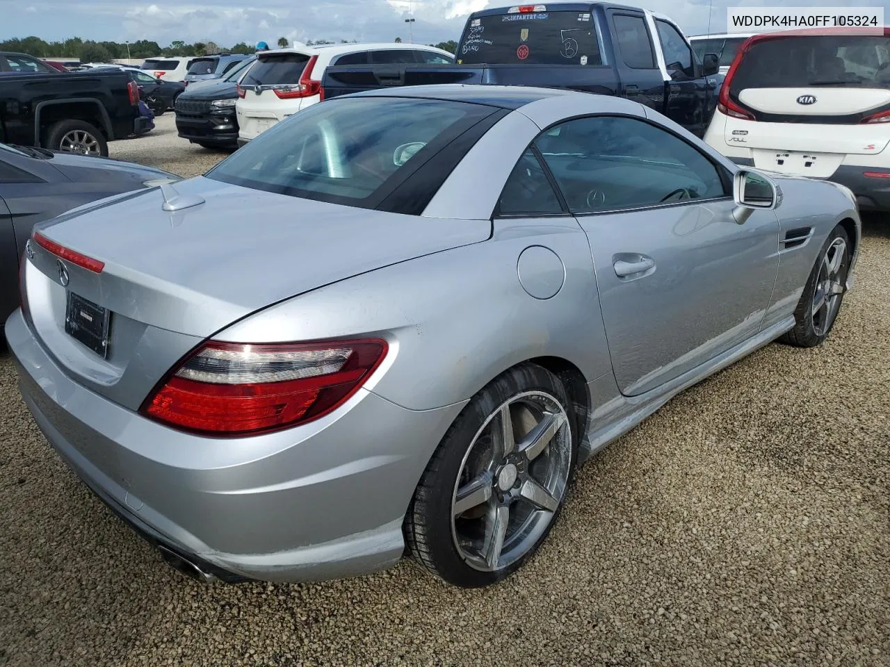 2015 Mercedes-Benz Slk 250 VIN: WDDPK4HA0FF105324 Lot: 74501644