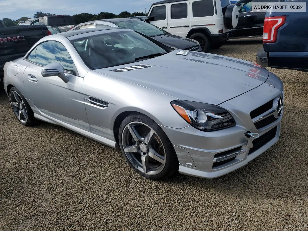 2015 Mercedes-Benz Slk 250 VIN: WDDPK4HA0FF105324 Lot: 74501644