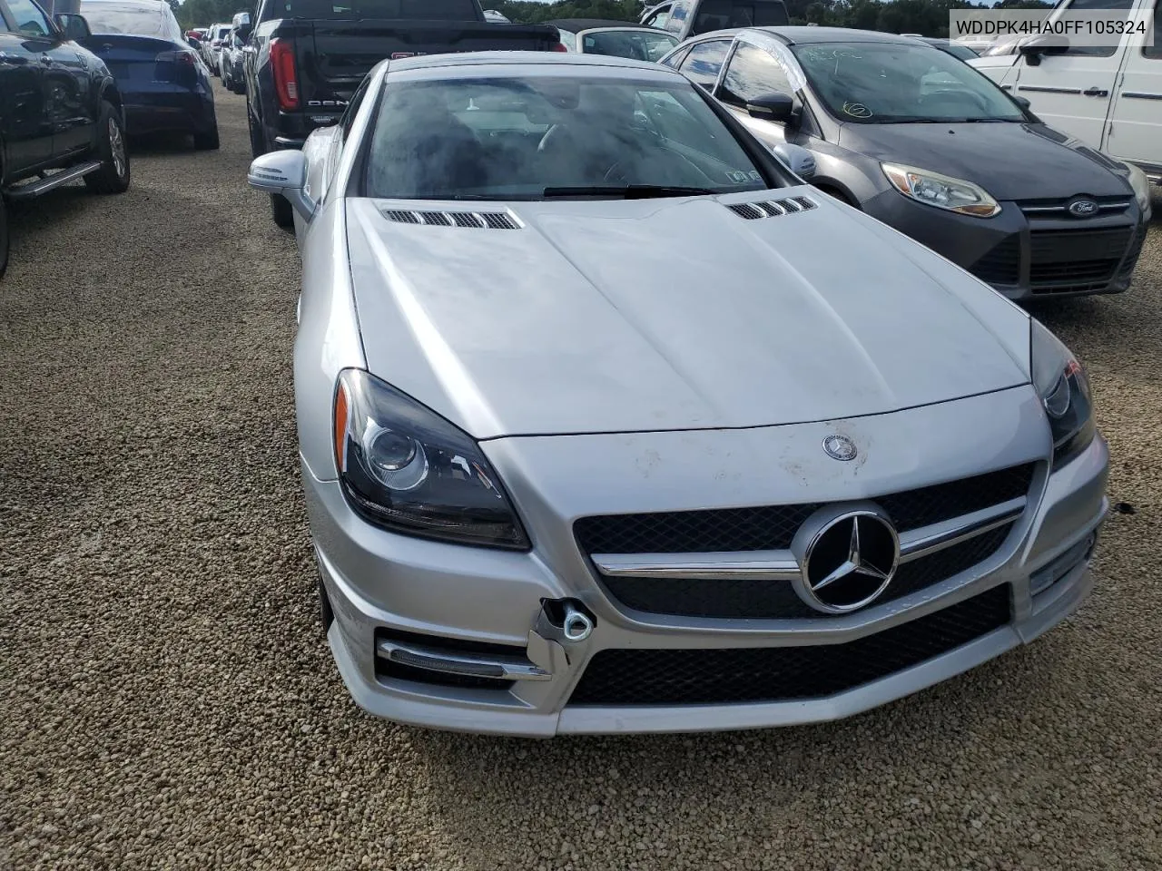 2015 Mercedes-Benz Slk 250 VIN: WDDPK4HA0FF105324 Lot: 74501644