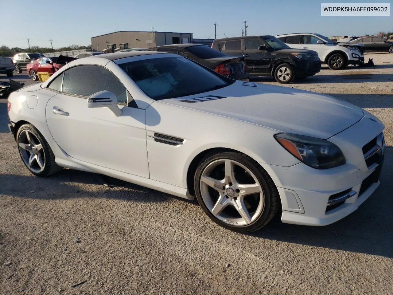 2015 Mercedes-Benz Slk 350 VIN: WDDPK5HA6FF099602 Lot: 76777564