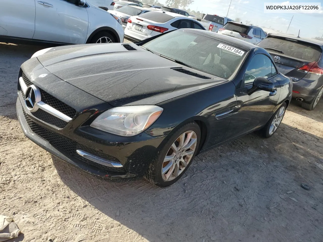 2016 Mercedes-Benz Slk 300 VIN: WDDPK3JA2GF122096 Lot: 75157184