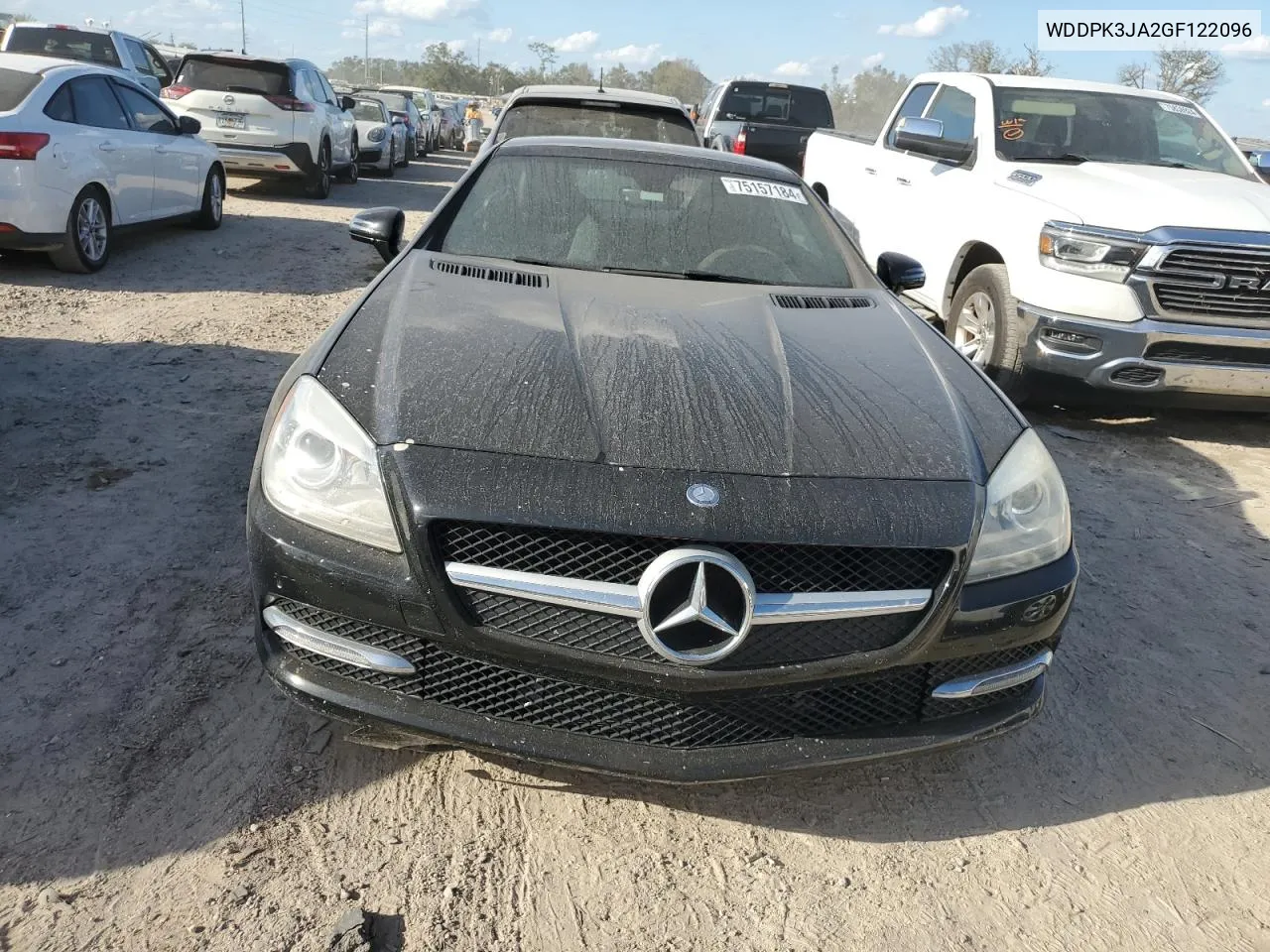 2016 Mercedes-Benz Slk 300 VIN: WDDPK3JA2GF122096 Lot: 75157184