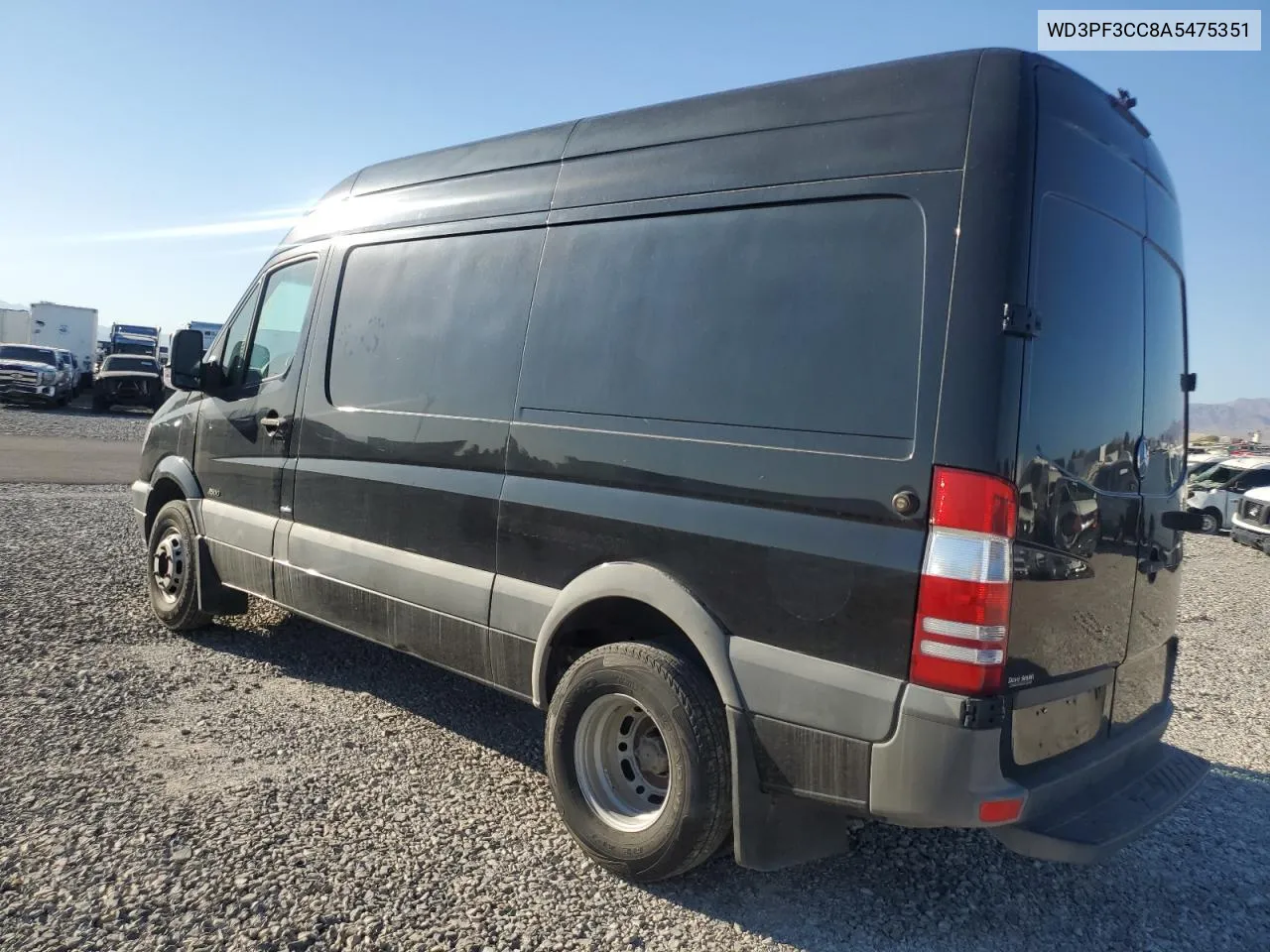 2010 Mercedes-Benz Sprinter 3500 VIN: WD3PF3CC8A5475351 Lot: 74095944