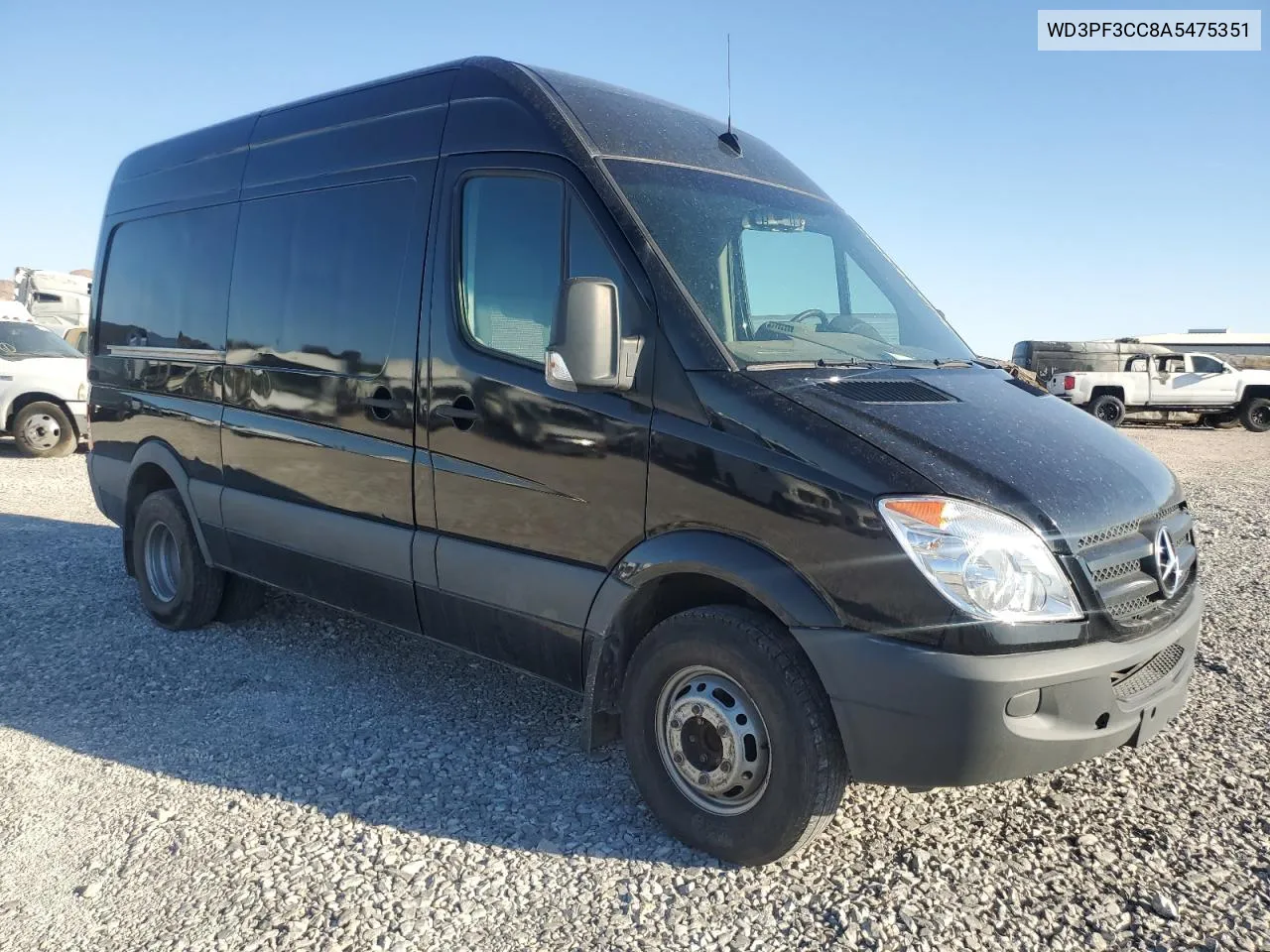 2010 Mercedes-Benz Sprinter 3500 VIN: WD3PF3CC8A5475351 Lot: 74095944