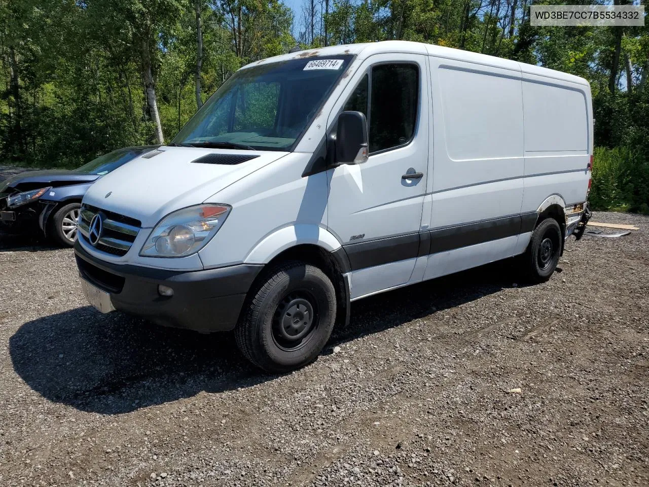 2011 Mercedes-Benz Sprinter 2500 VIN: WD3BE7CC7B5534332 Lot: 66469714