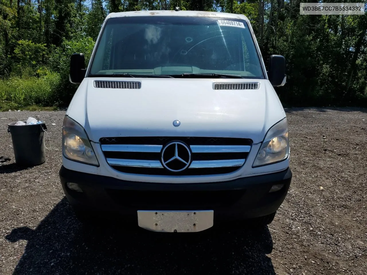 2011 Mercedes-Benz Sprinter 2500 VIN: WD3BE7CC7B5534332 Lot: 66469714