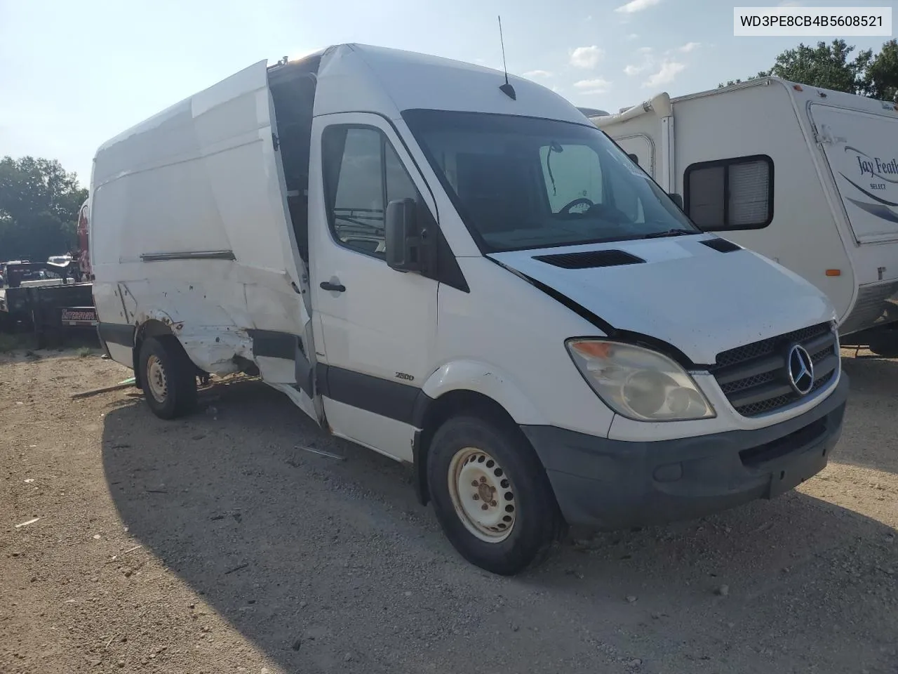 2011 Mercedes-Benz Sprinter 2500 VIN: WD3PE8CB4B5608521 Lot: 68067784