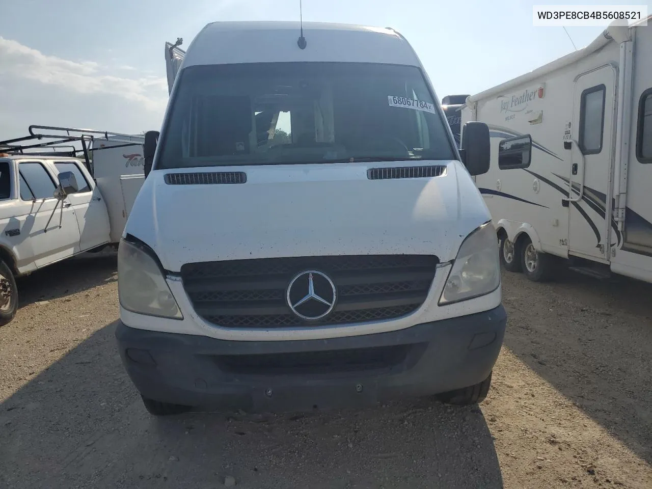 2011 Mercedes-Benz Sprinter 2500 VIN: WD3PE8CB4B5608521 Lot: 68067784