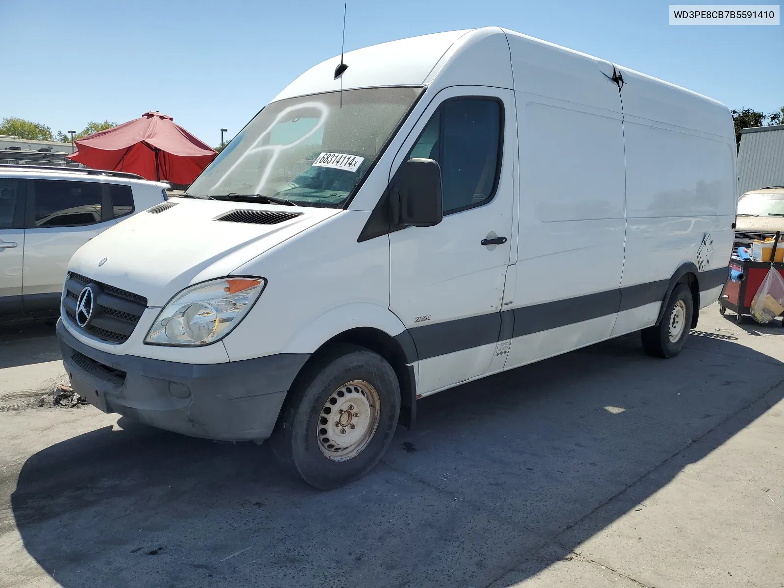 WD3PE8CB7B5591410 2011 Mercedes-Benz Sprinter 2500