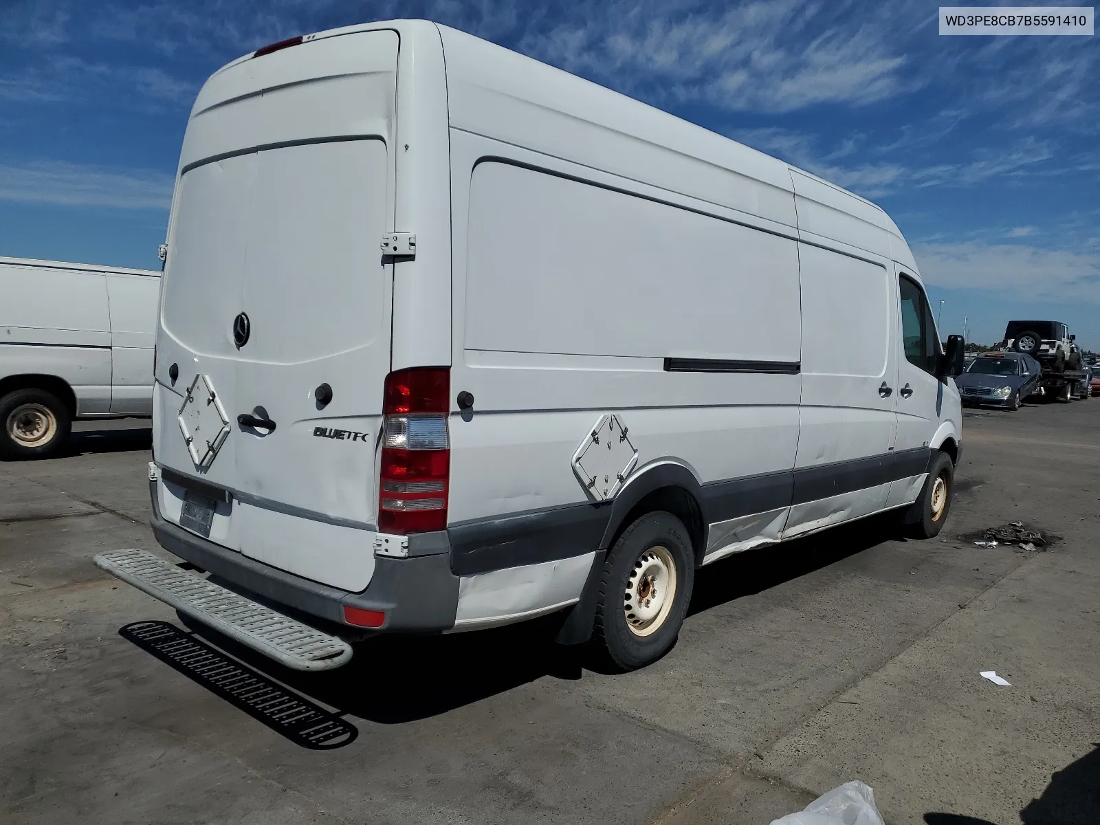 2011 Mercedes-Benz Sprinter 2500 VIN: WD3PE8CB7B5591410 Lot: 68314114