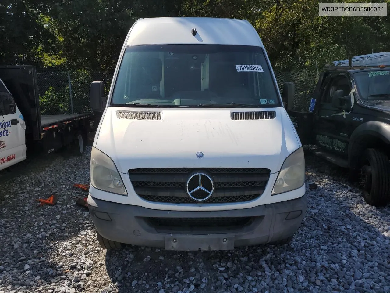 2011 Mercedes-Benz Sprinter 2500 VIN: WD3PE8CB6B5586084 Lot: 70168564