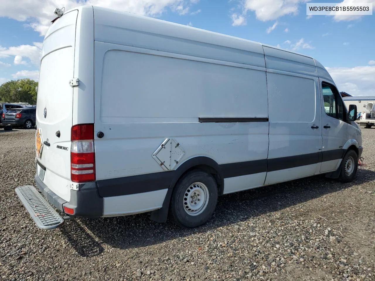 2011 Mercedes-Benz Sprinter 2500 VIN: WD3PE8CB1B5595503 Lot: 72476884