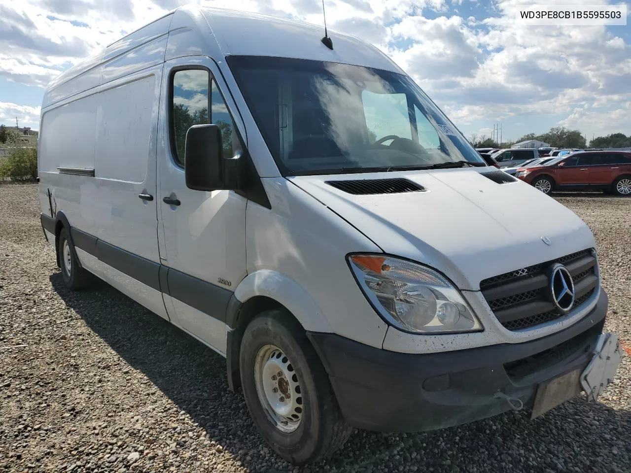 2011 Mercedes-Benz Sprinter 2500 VIN: WD3PE8CB1B5595503 Lot: 72476884