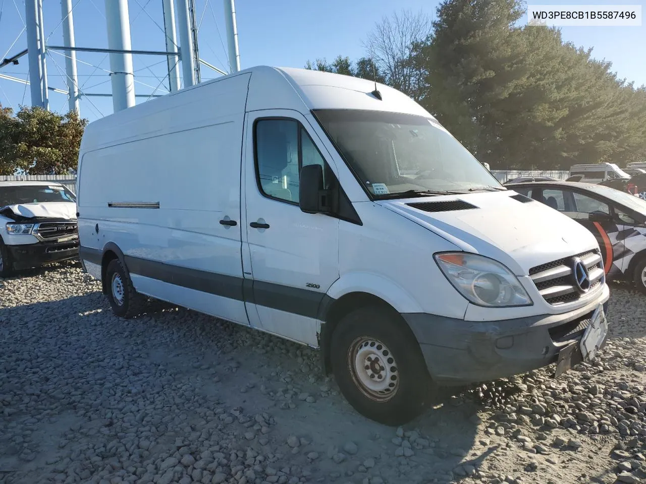 2011 Mercedes-Benz Sprinter 2500 VIN: WD3PE8CB1B5587496 Lot: 75341714