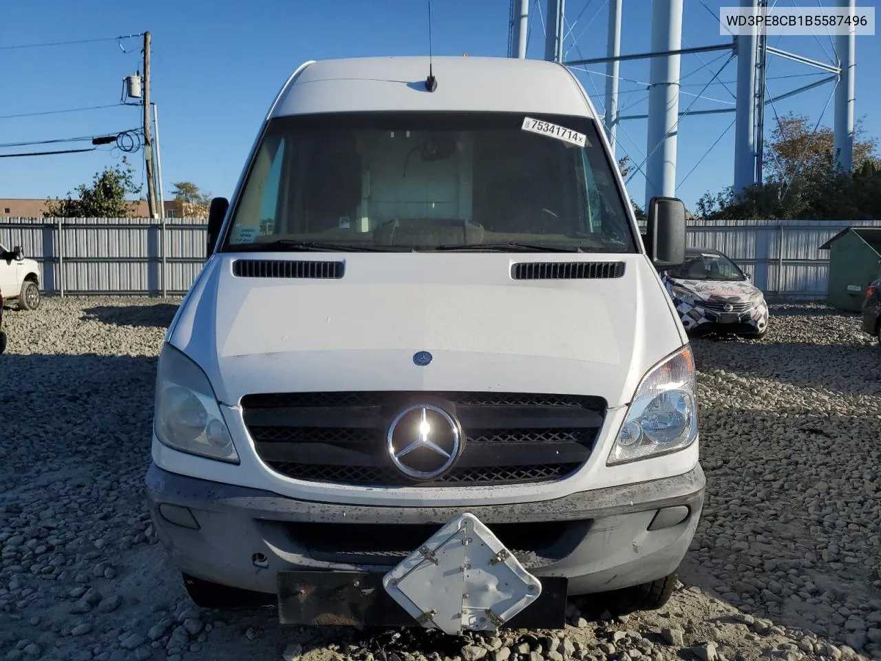 2011 Mercedes-Benz Sprinter 2500 VIN: WD3PE8CB1B5587496 Lot: 75341714