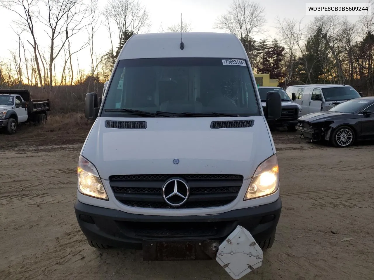 2011 Mercedes-Benz Sprinter 2500 VIN: WD3PE8CB9B5609244 Lot: 79083444