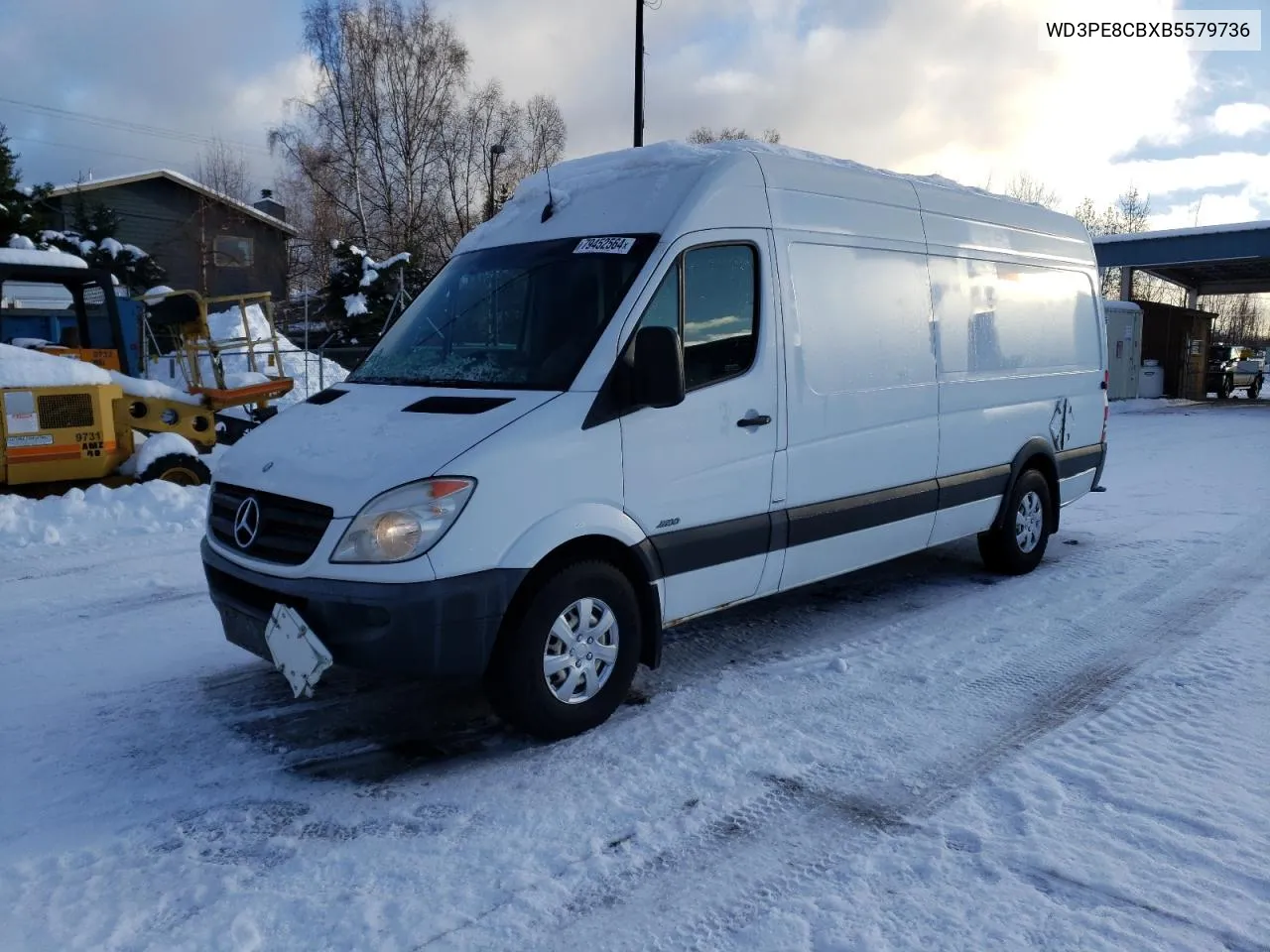 2011 Mercedes-Benz Sprinter 2500 VIN: WD3PE8CBXB5579736 Lot: 79452564