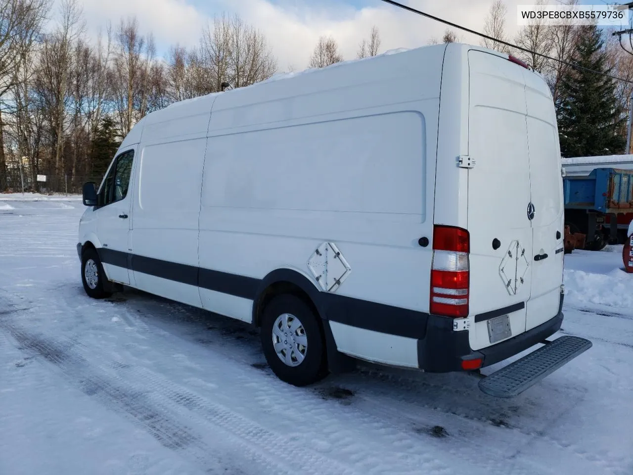 2011 Mercedes-Benz Sprinter 2500 VIN: WD3PE8CBXB5579736 Lot: 79452564