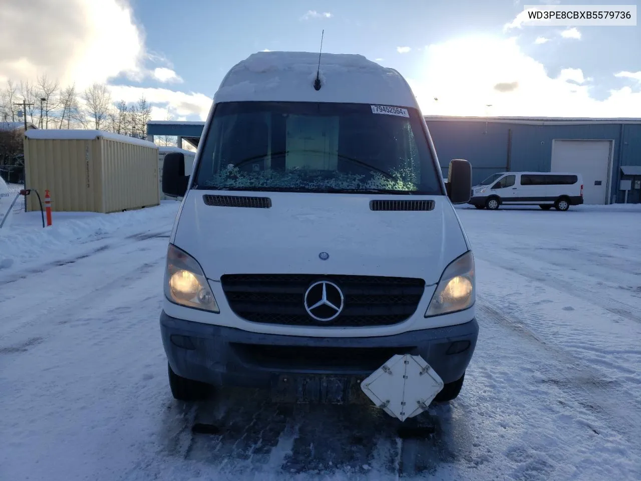 2011 Mercedes-Benz Sprinter 2500 VIN: WD3PE8CBXB5579736 Lot: 79452564