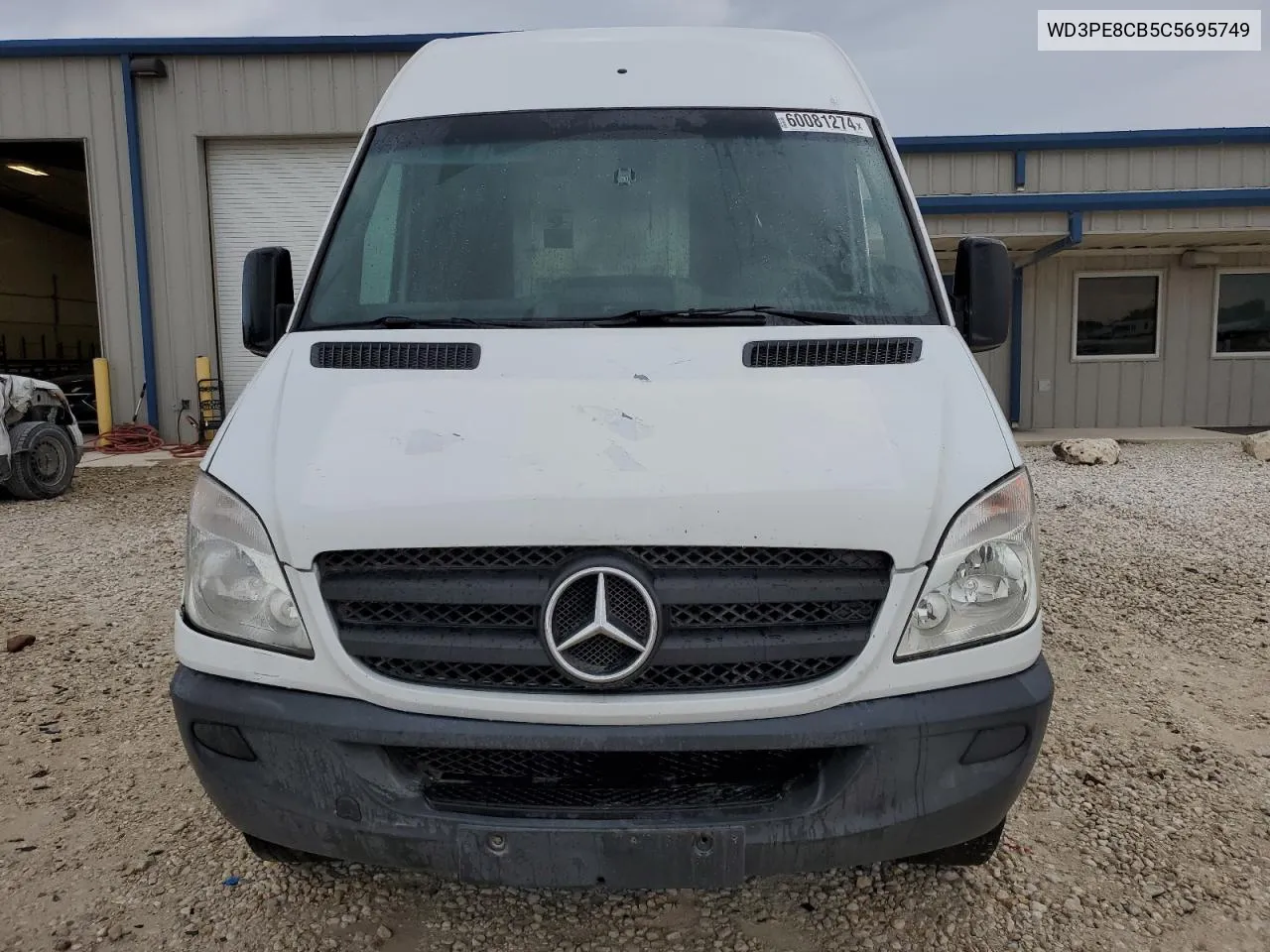 2012 Mercedes-Benz Sprinter 2500 VIN: WD3PE8CB5C5695749 Lot: 60081274