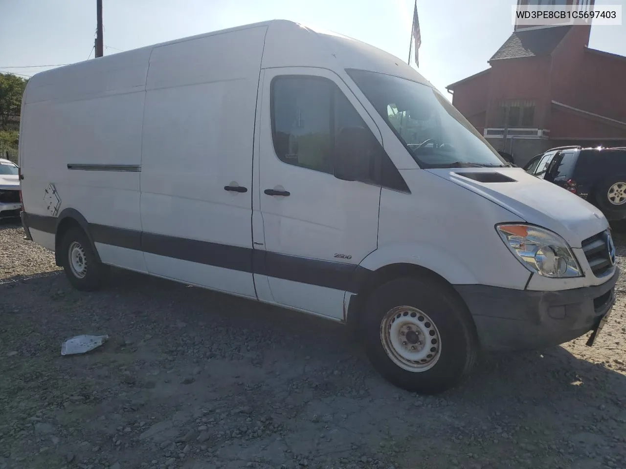 2012 Mercedes-Benz Sprinter 2500 VIN: WD3PE8CB1C5697403 Lot: 68323924