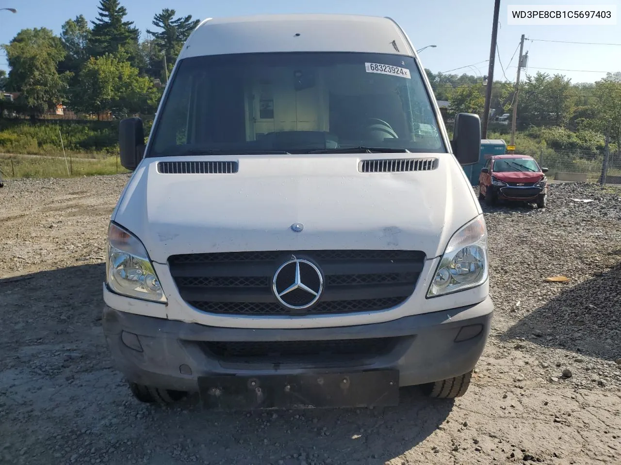 2012 Mercedes-Benz Sprinter 2500 VIN: WD3PE8CB1C5697403 Lot: 68323924