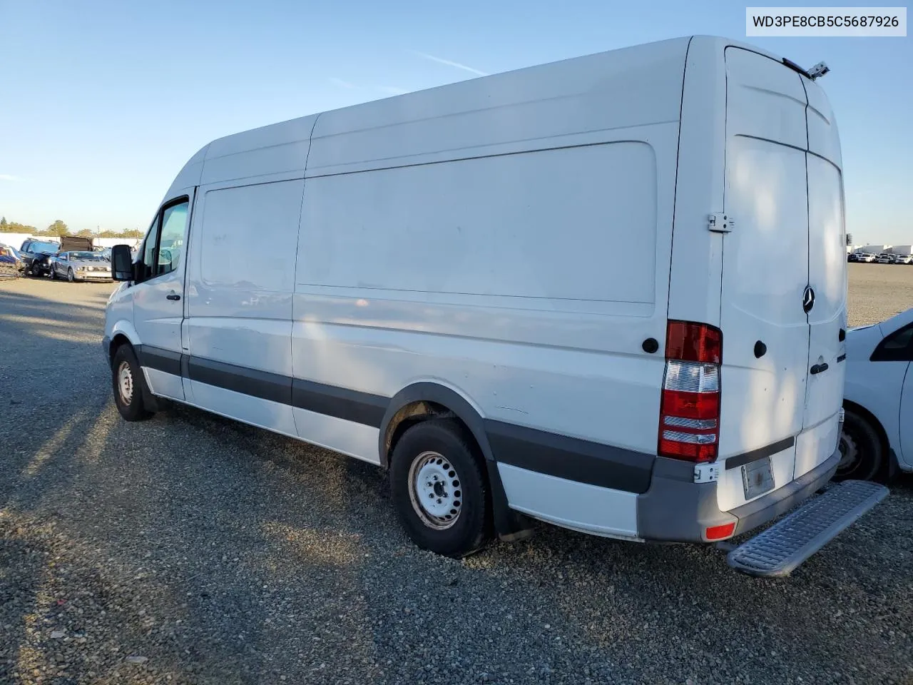 2012 Mercedes-Benz Sprinter 2500 VIN: WD3PE8CB5C5687926 Lot: 68953824