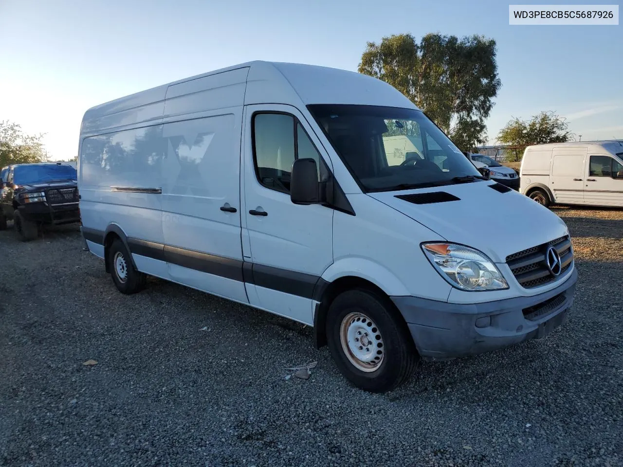 2012 Mercedes-Benz Sprinter 2500 VIN: WD3PE8CB5C5687926 Lot: 68953824