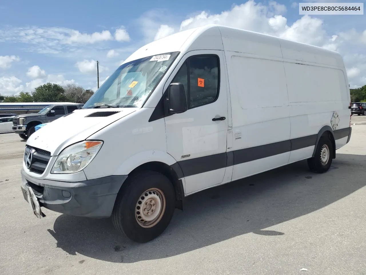 2012 Mercedes-Benz Sprinter 2500 VIN: WD3PE8CB0C5684464 Lot: 70426794