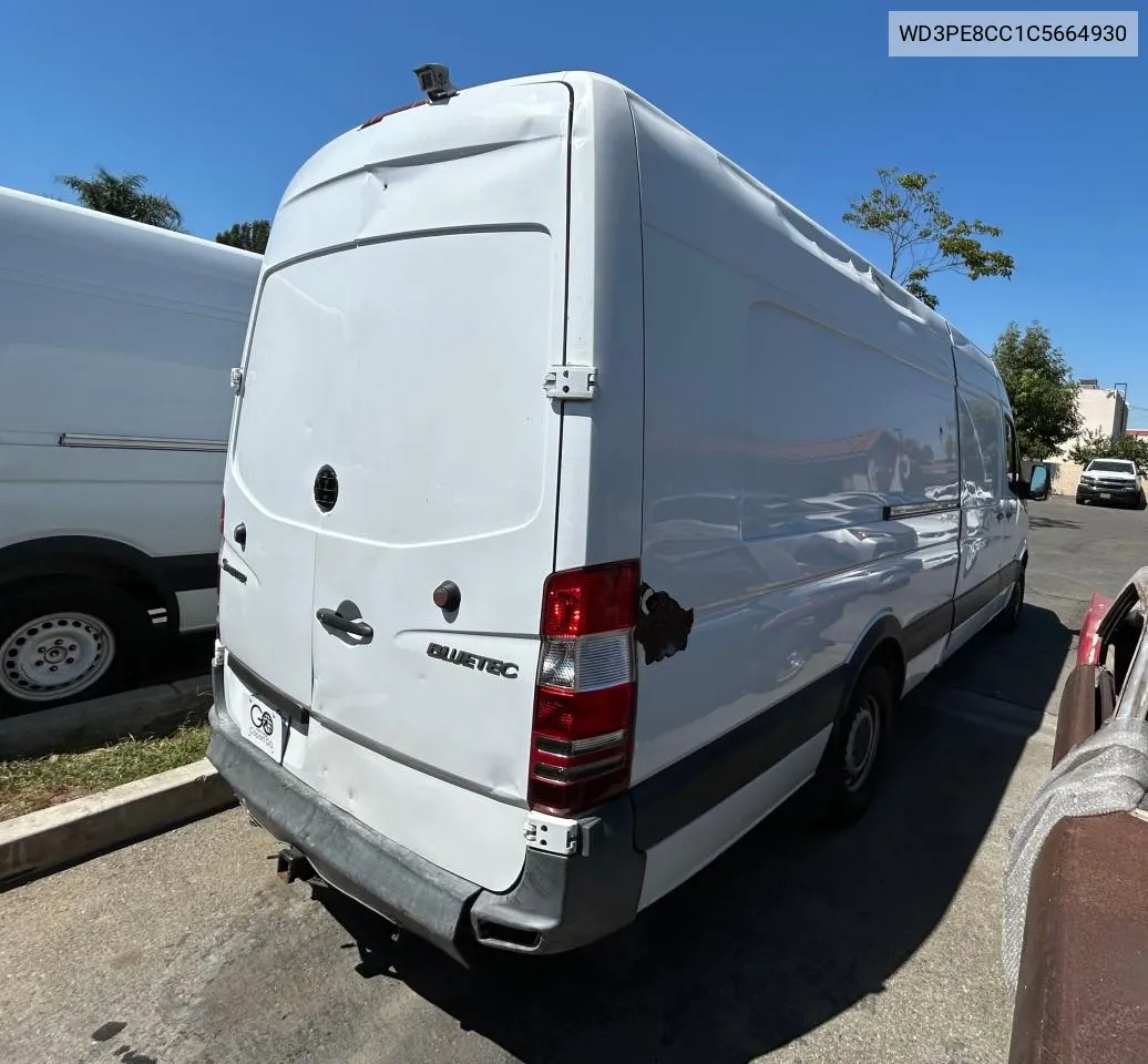 2012 Mercedes-Benz Sprinter 2500 VIN: WD3PE8CC1C5664930 Lot: 70726394