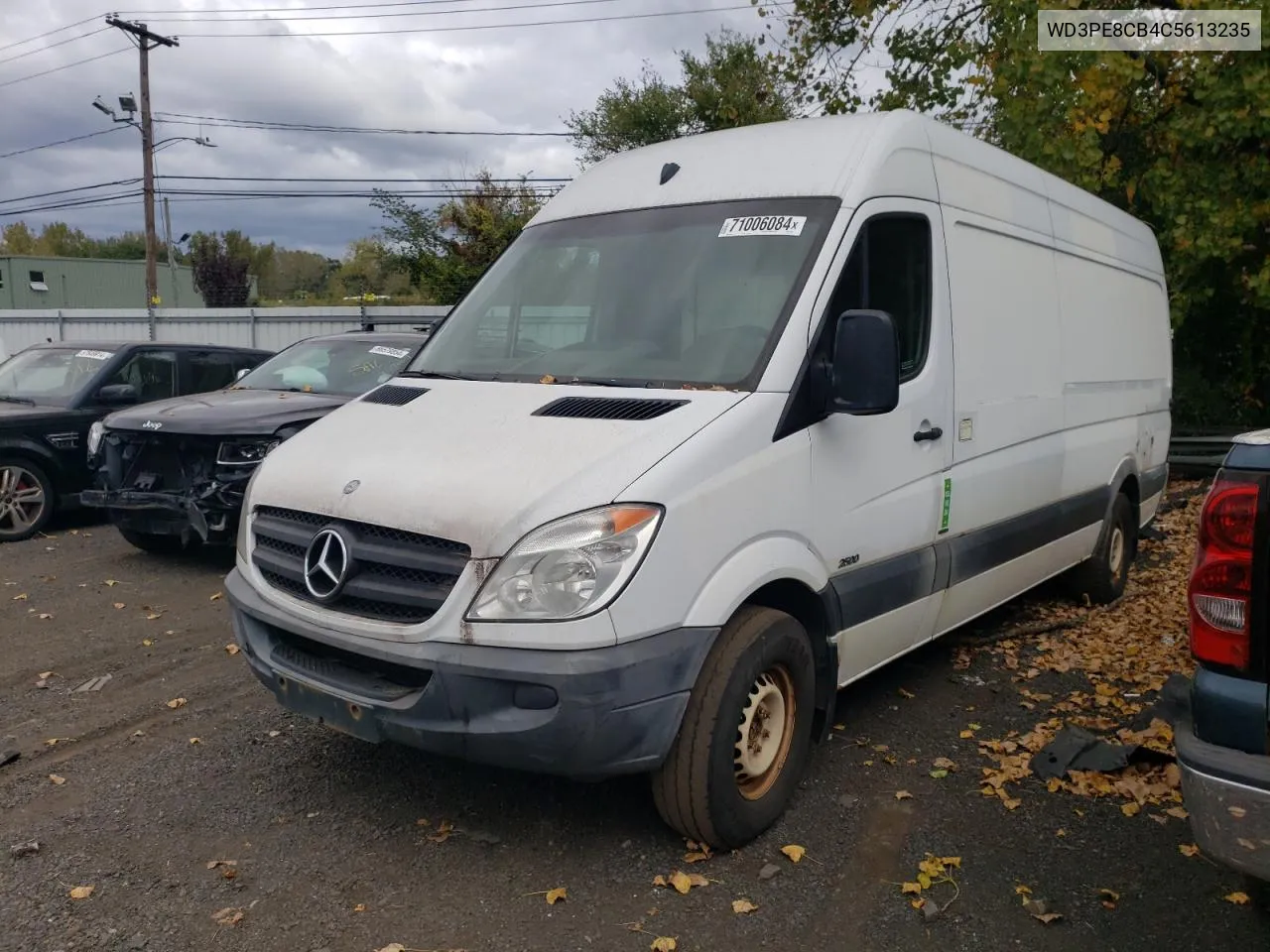 2012 Mercedes-Benz Sprinter 2500 VIN: WD3PE8CB4C5613235 Lot: 71006084