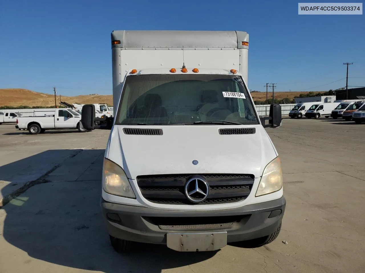 2012 Mercedes-Benz Sprinter 3500 VIN: WDAPF4CC5C9503374 Lot: 73188104