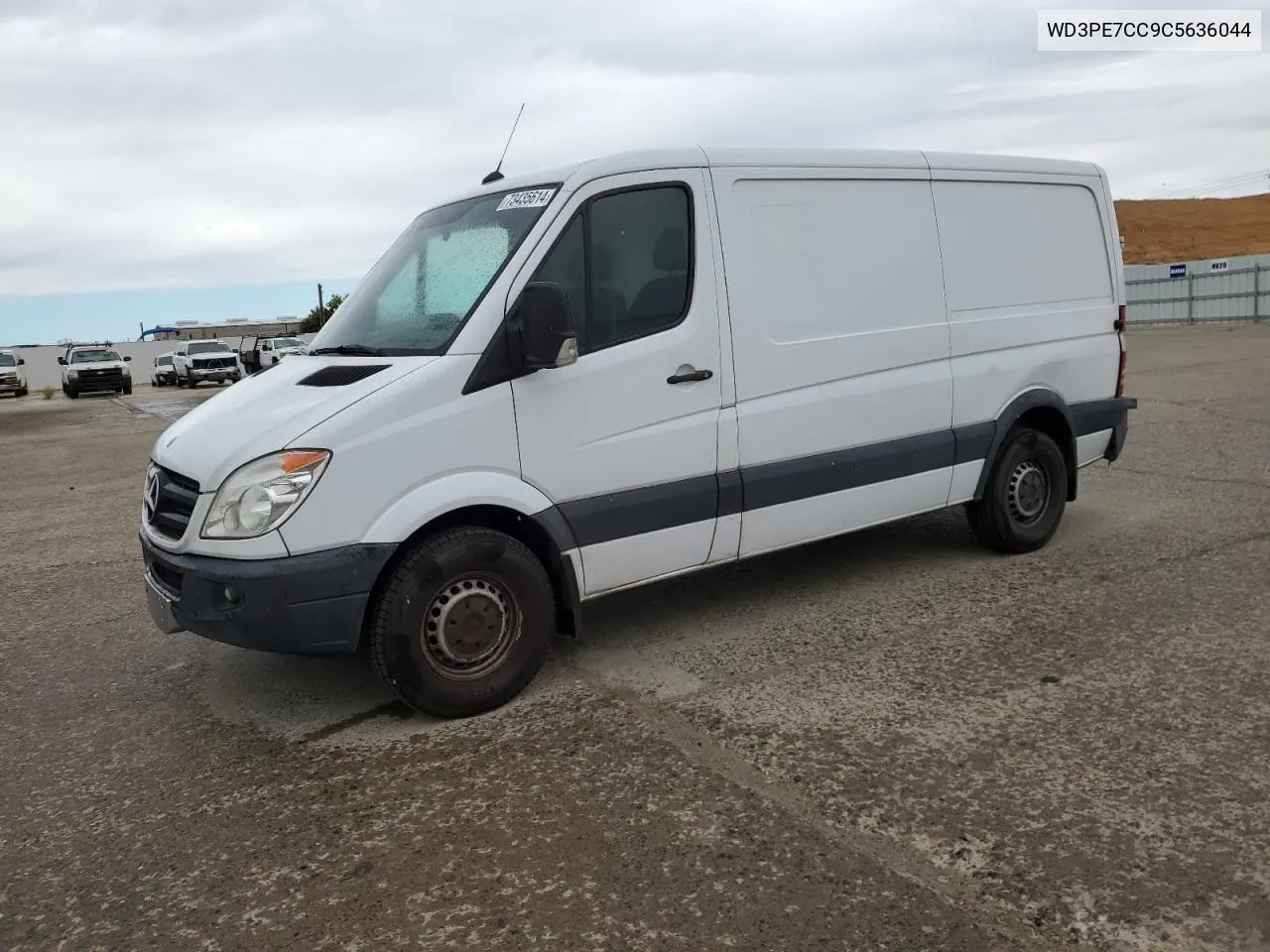 2012 Mercedes-Benz Sprinter 2500 VIN: WD3PE7CC9C5636044 Lot: 73435614