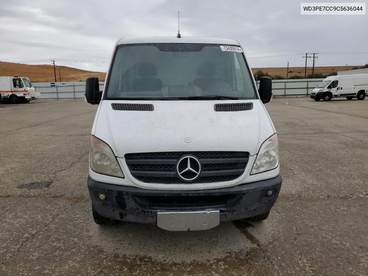 2012 Mercedes-Benz Sprinter 2500 VIN: WD3PE7CC9C5636044 Lot: 73435614