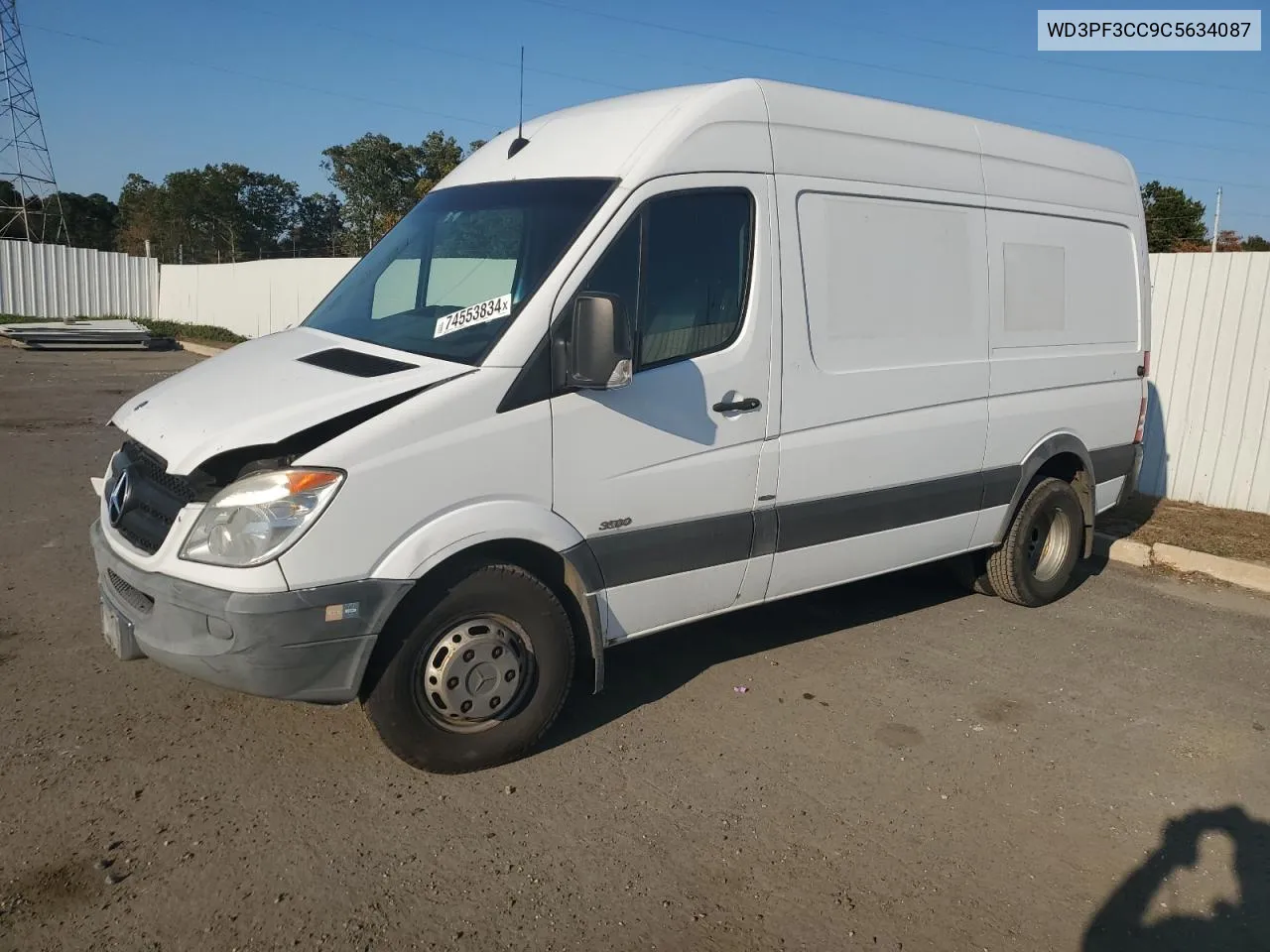 2012 Mercedes-Benz Sprinter 3500 VIN: WD3PF3CC9C5634087 Lot: 74553834