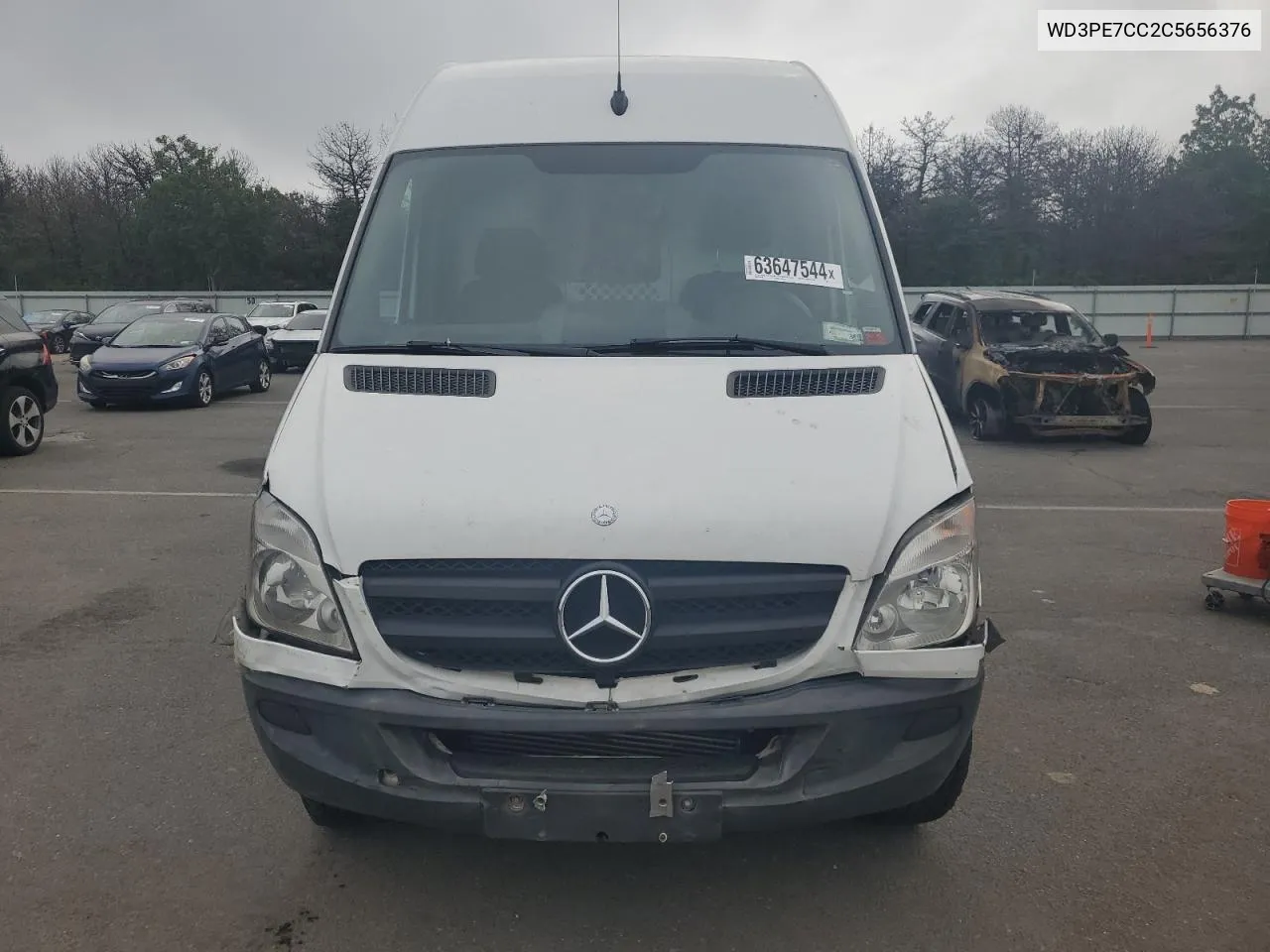 2012 Mercedes-Benz Sprinter 2500 VIN: WD3PE7CC2C5656376 Lot: 75574004