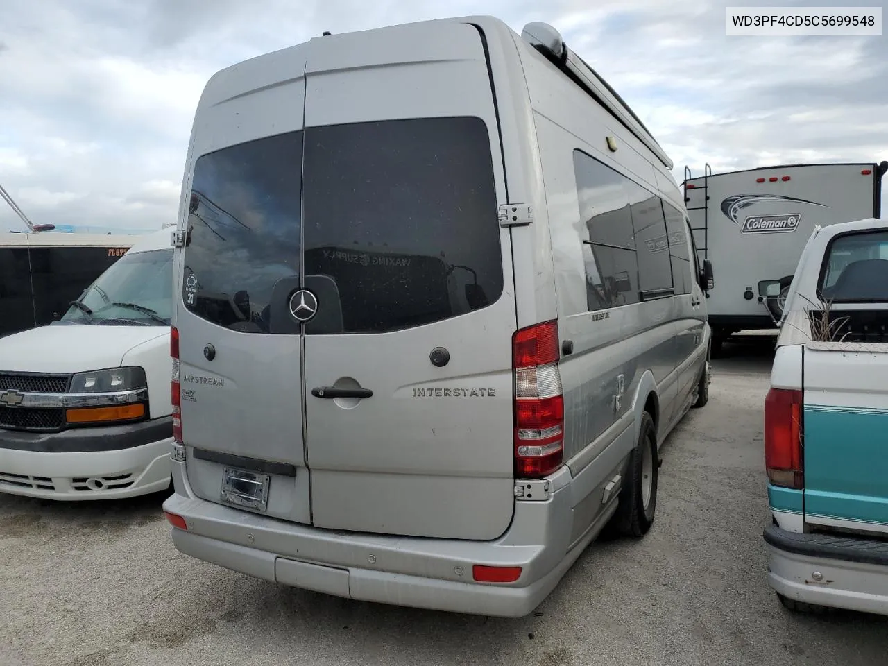 2012 Mercedes-Benz Sprinter 3500 VIN: WD3PF4CD5C5699548 Lot: 76361884