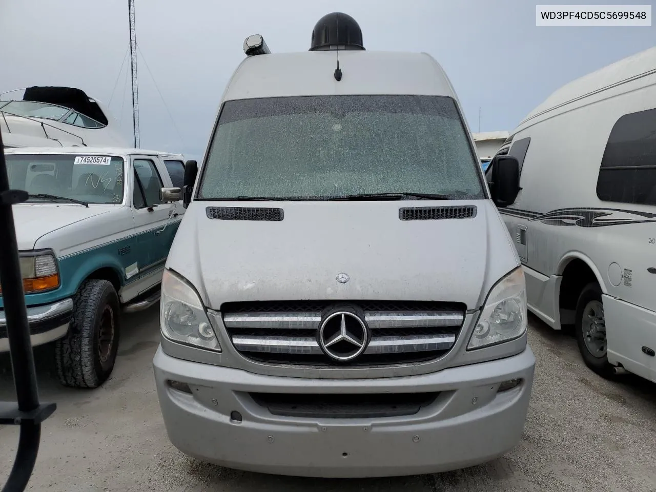 2012 Mercedes-Benz Sprinter 3500 VIN: WD3PF4CD5C5699548 Lot: 76361884