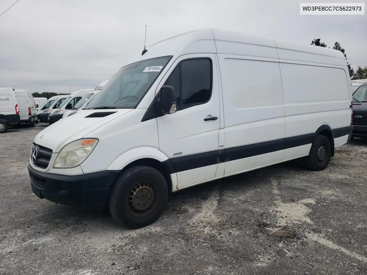 2012 Mercedes-Benz Sprinter 2500 VIN: WD3PE8CC7C5622973 Lot: 76916644