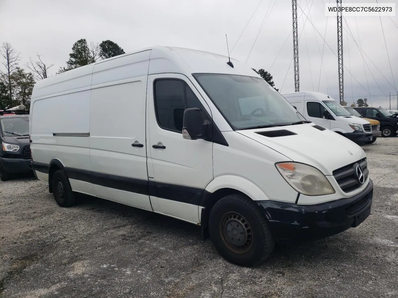 2012 Mercedes-Benz Sprinter 2500 VIN: WD3PE8CC7C5622973 Lot: 76916644