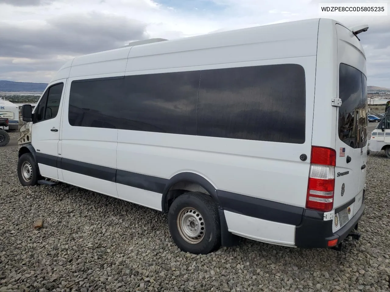 2013 Mercedes-Benz Sprinter 2500 VIN: WDZPE8CC0D5805235 Lot: 66920974