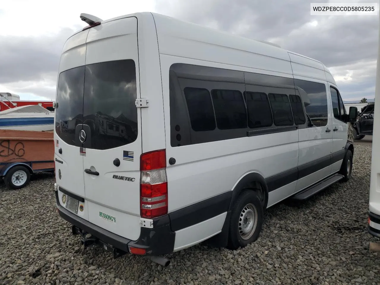 2013 Mercedes-Benz Sprinter 2500 VIN: WDZPE8CC0D5805235 Lot: 66920974