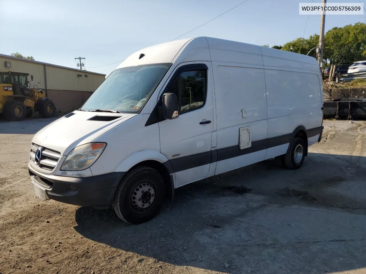 2013 Mercedes-Benz Sprinter 3500 VIN: WD3PF1CC0D5756309 Lot: 68938254