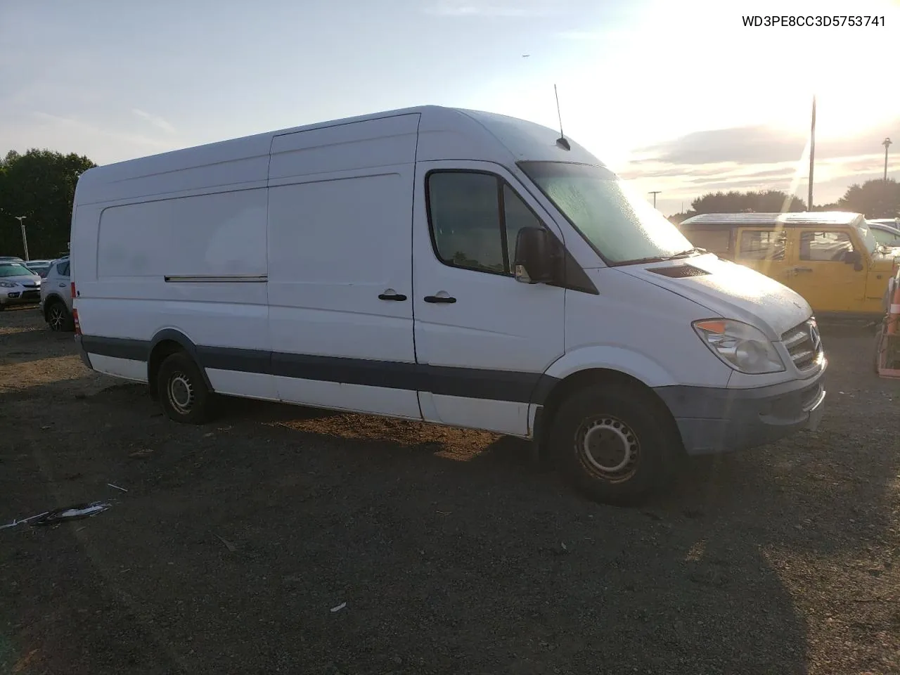 2013 Mercedes-Benz Sprinter 2500 VIN: WD3PE8CC3D5753741 Lot: 72392484