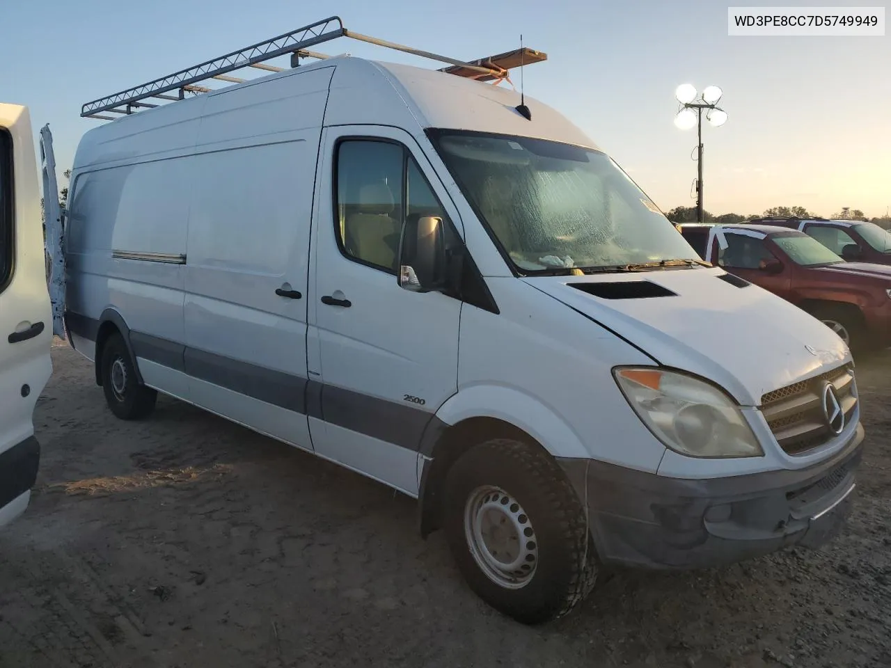 2013 Mercedes-Benz Sprinter 2500 VIN: WD3PE8CC7D5749949 Lot: 74690374