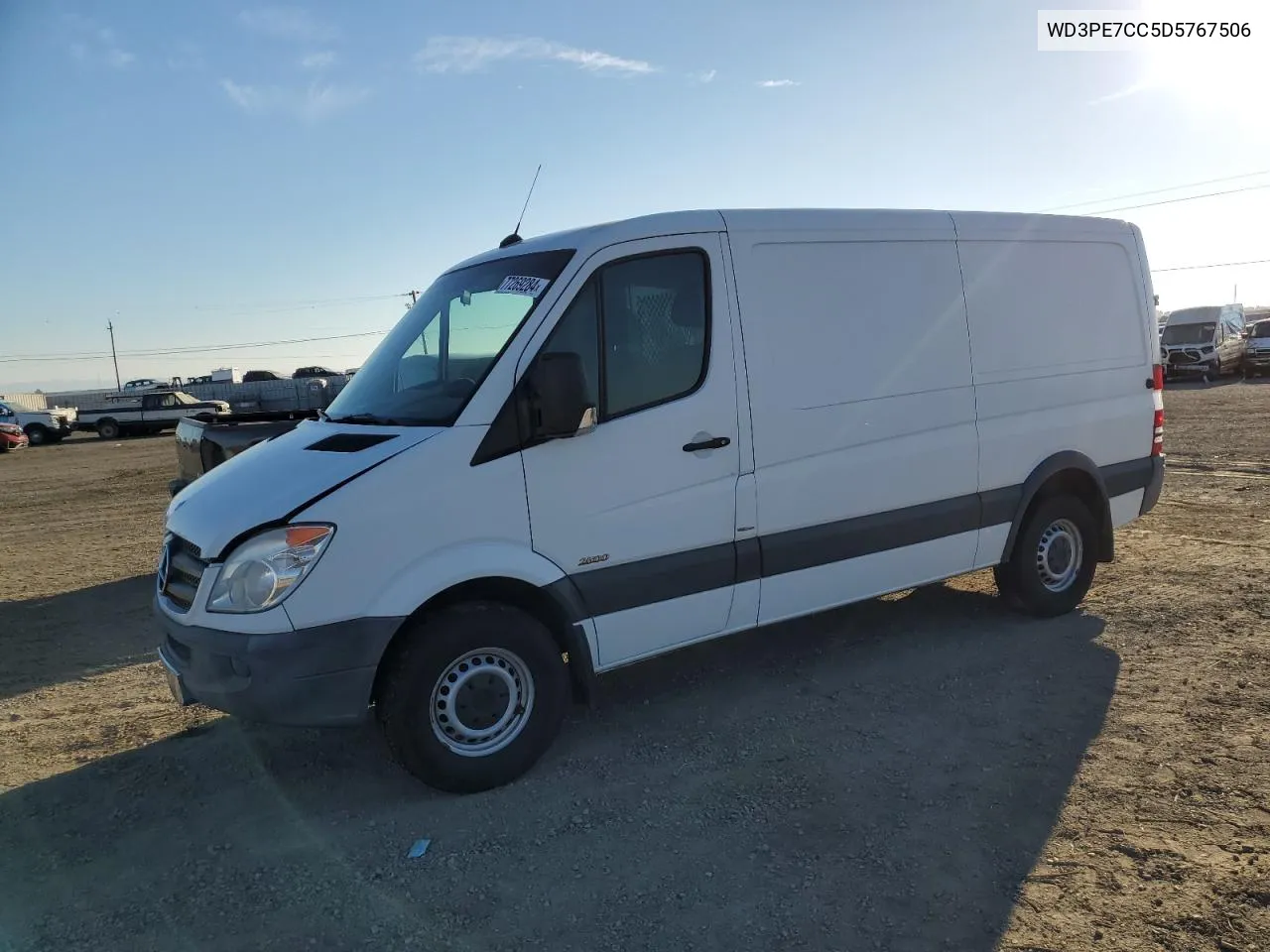 2013 Mercedes-Benz Sprinter 2500 VIN: WD3PE7CC5D5767506 Lot: 77269284