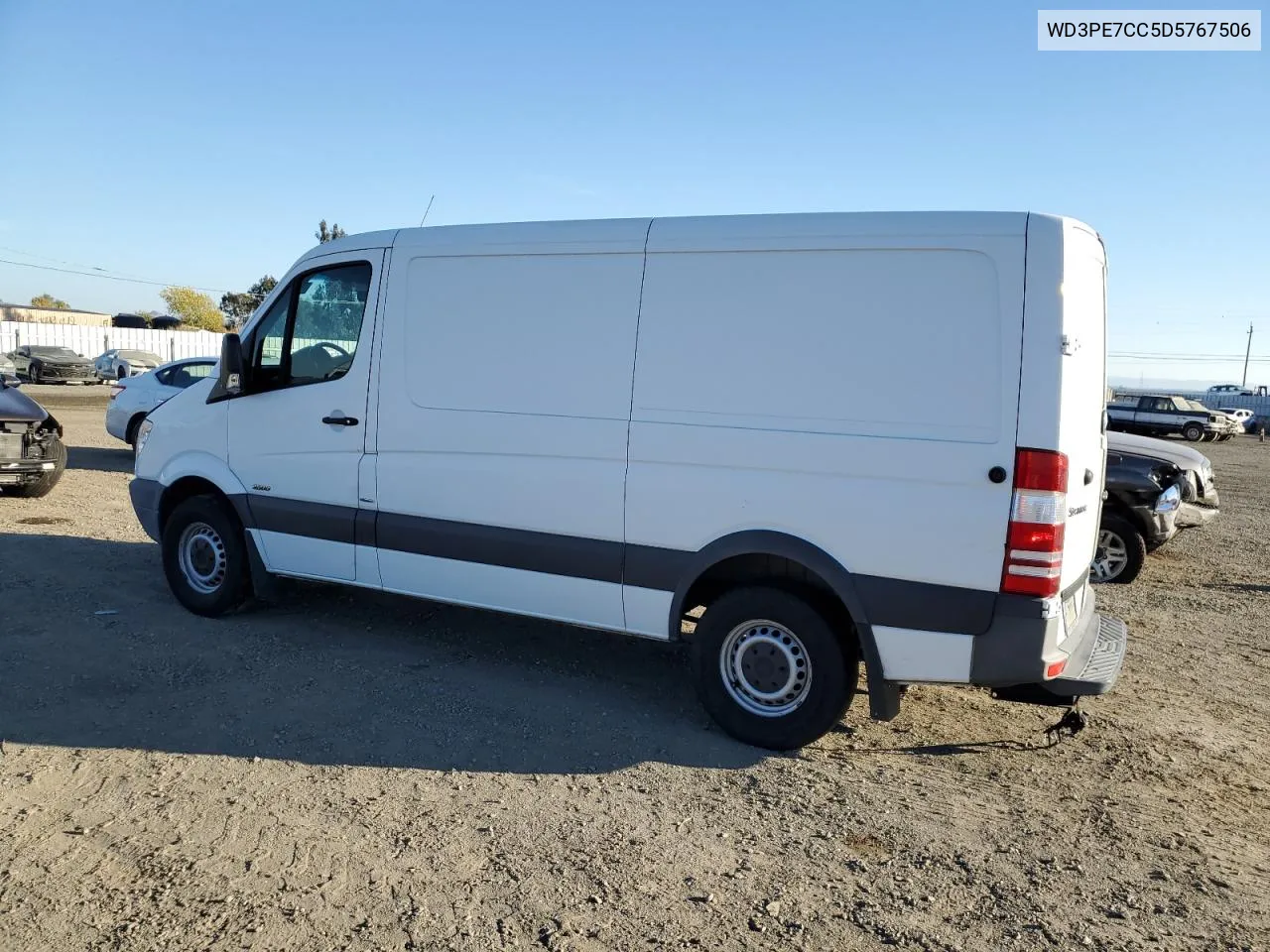 2013 Mercedes-Benz Sprinter 2500 VIN: WD3PE7CC5D5767506 Lot: 77269284