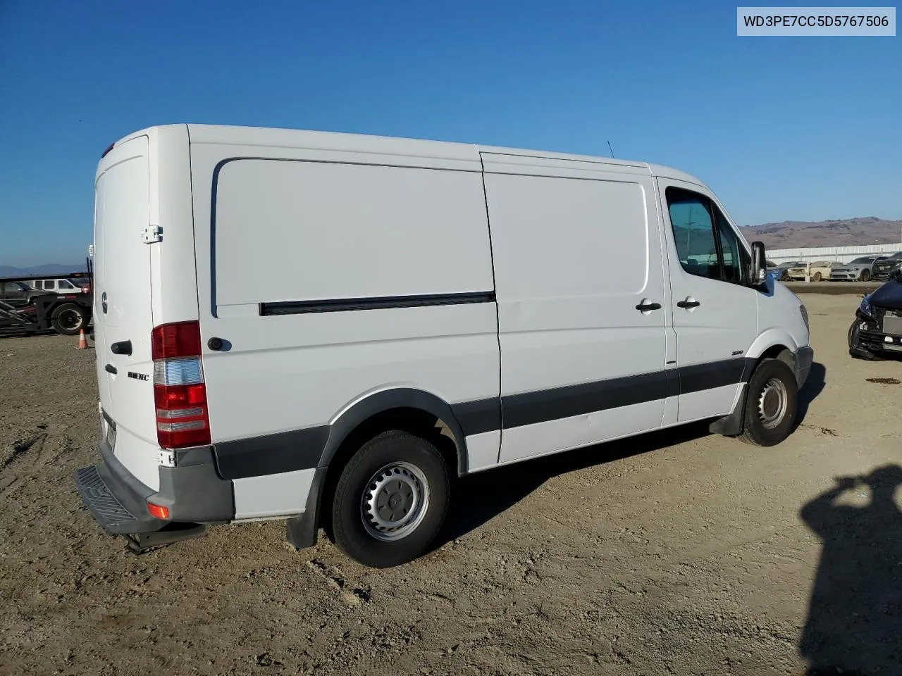 2013 Mercedes-Benz Sprinter 2500 VIN: WD3PE7CC5D5767506 Lot: 77269284