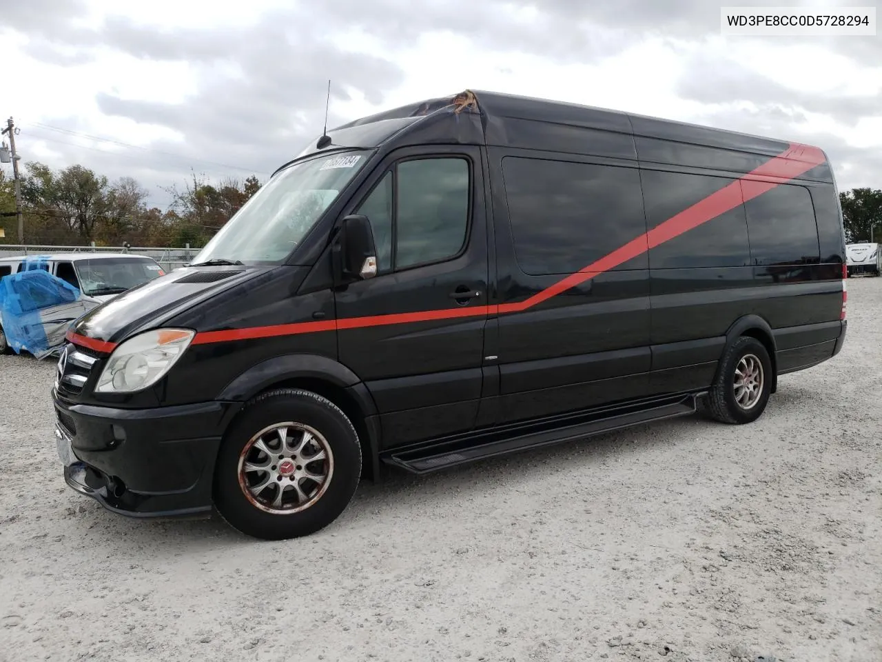 2013 Mercedes-Benz Sprinter 2500 VIN: WD3PE8CC0D5728294 Lot: 78577134